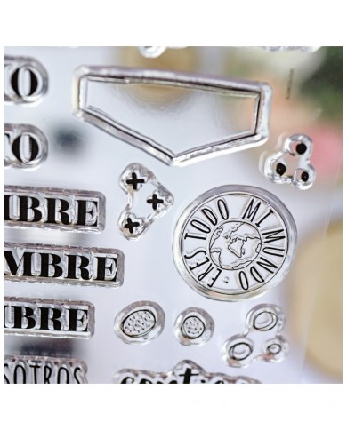 Set de sellos Documenta 2 de AlúaCid