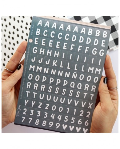 Set 6 hojas de pegatinas para Rita's Diary 2023