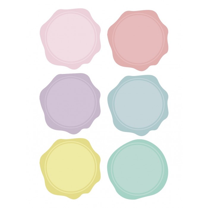 Set de ceras 100 piezas PASTEL Back to Basic de Mintopía