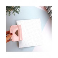 Troqueladora para diario o planificadores color rosa
