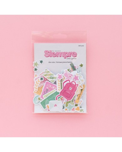 Recortables o Diecuts Colección "Siempre"