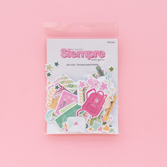 Recortables o Diecuts Colección "Siempre"