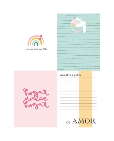 Bloc de recortables y Tarjetas Colección "Siempre"