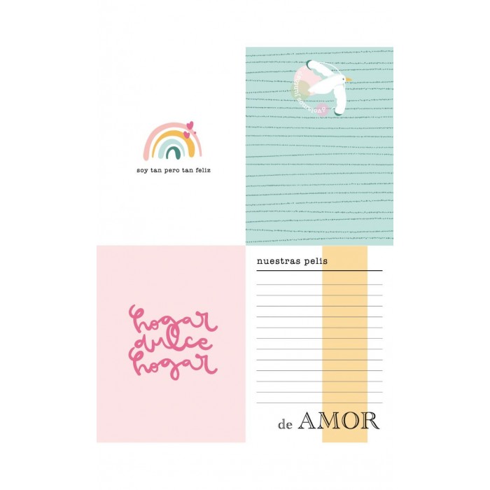 Bloc de recortables y Tarjetas Colección "Siempre"