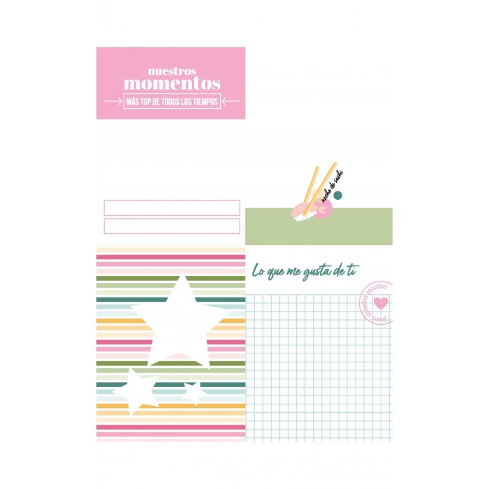 Bloc de recortables y Tarjetas Colección "Siempre"