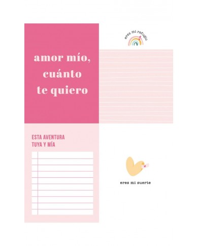 Bloc de recortables y Tarjetas Colección "Siempre"