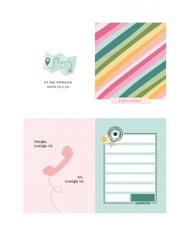 Bloc de recortables y Tarjetas Colección "Siempre"