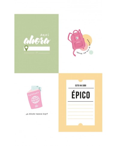 Bloc de recortables y Tarjetas Colección "Siempre"