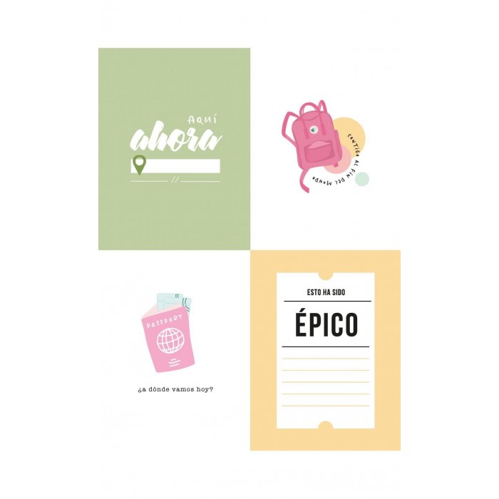 Bloc de recortables y Tarjetas Colección "Siempre"