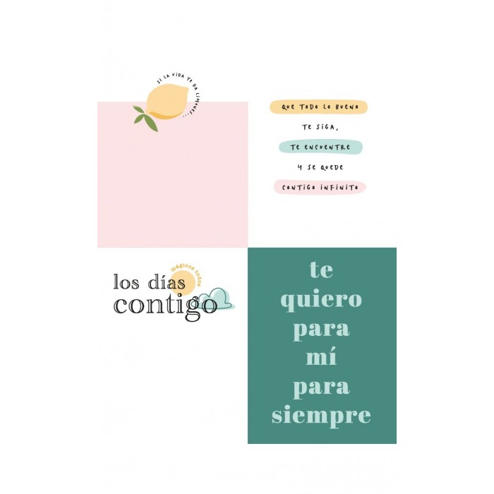 Bloc de recortables y Tarjetas Colección "Siempre"