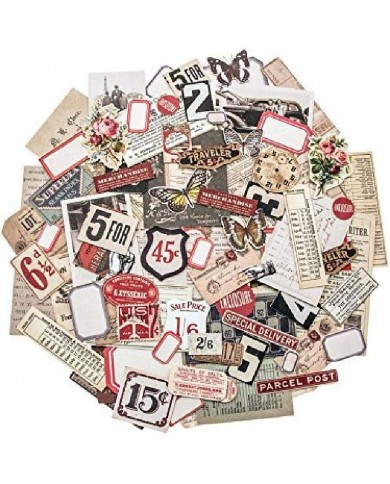 Recortables EPHEMERA SNIPPETS FIELD NOTES TH93564