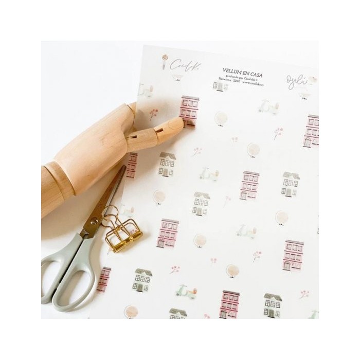 Papel Vellum En casa Ojala siempre Cocoloko