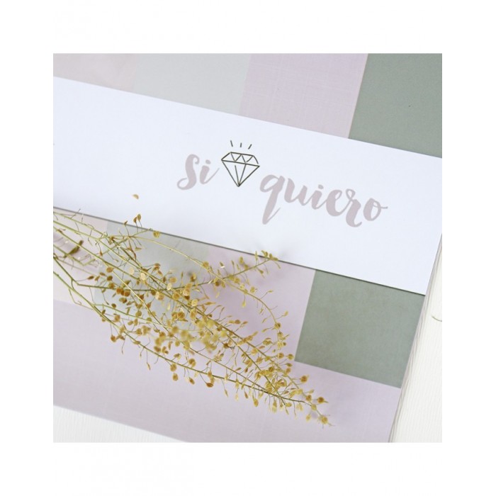 Alúa Cid -Kit papel para scrapbooking Si quiero