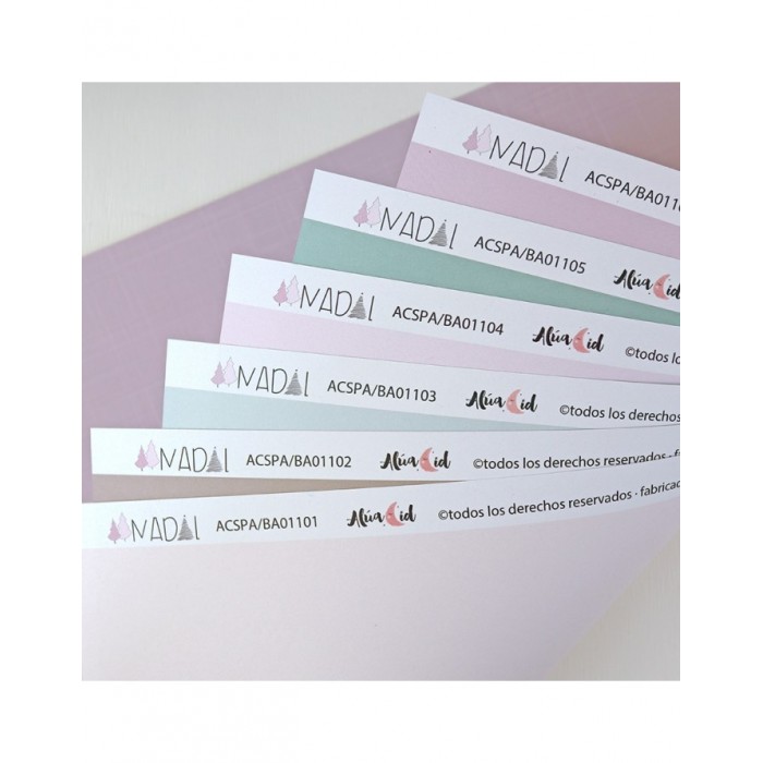Alúa Cid -Kit papel para scrapbooking Nadal