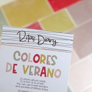 Pack tarjetas basicas - Colores de Verano Alua Cid