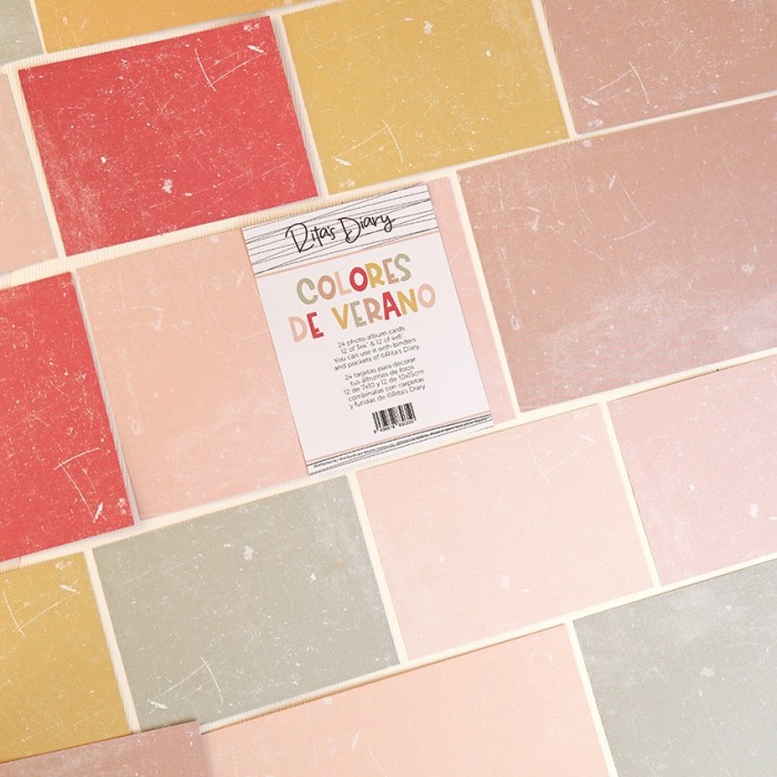 Pack tarjetas basicas - Colores de Verano Alua Cid