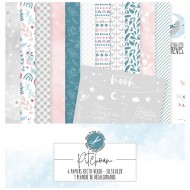 KIT Scrap Colección Cottage - Collection Pitchoun 7 hojas en total