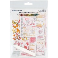Rub-Ons o Transferibles 6"X8" 6/Hojas 49andmarket Strawberry Lemonade