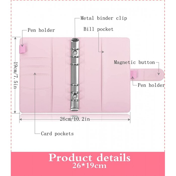 Carpeta en ecocuero para planner o agenda