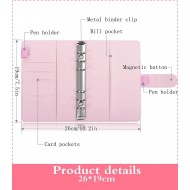 Carpeta en ecocuero para planner o agenda