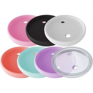 Caja con 224 discos de 7 diferentes colores