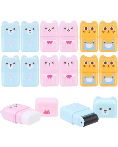 Goma de borrar con roller kawaii
