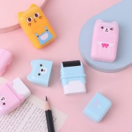 Goma de borrar con roller kawaii