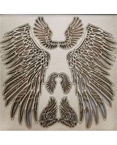 Troquelados decorativos en chipboard o carton prensado SCB30