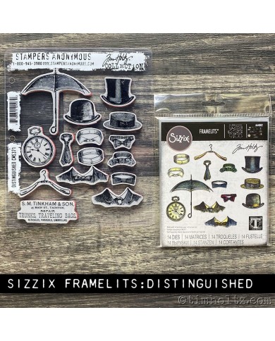 SELLOS Tim Holtz Cling CMS371