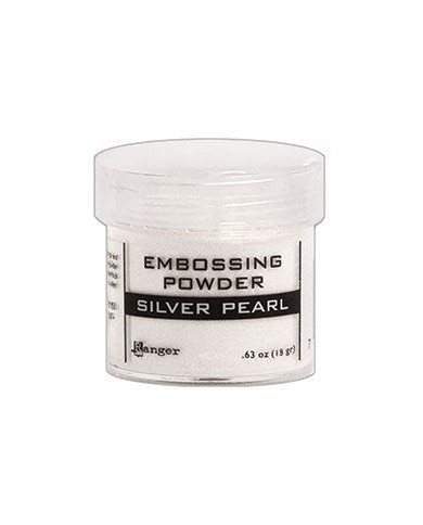 Polvo de Embossing Perla plateada RANGER