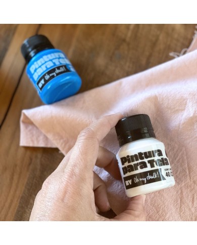 Pintura para tela Kit ABC (8 colores)