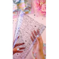 Acetato Foil Negro VIVIR Johanna Rivero