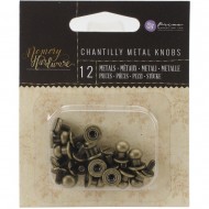 Tornillos de metal Prima Marketing Memory Hardware Embellishments 990350