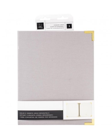 Carpeta Storyline Gray HeidiSwapp 8"X10"