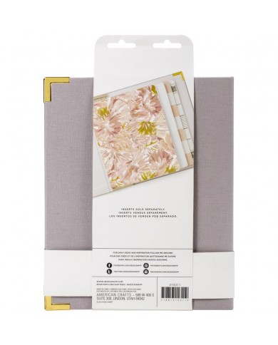 Carpeta Storyline Gray HeidiSwapp 8"X10"