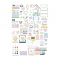 Recortables o Die cuts summer Back to Basics de Mintopía