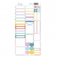 Hoja de labels para recortar Kimidori Colors Scrap Your Life Junio