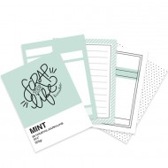 Mini bloc tarjetas de Journaling SYL Mint VVKM000403
