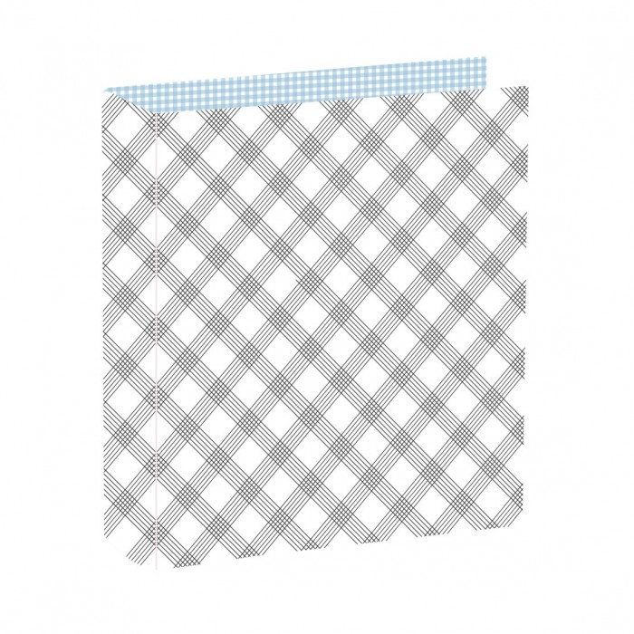 Carpeta 6"x8" Blanco y Negro Aventura de Mintopía