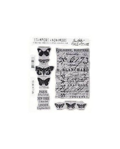 Sello de caucho de Tim Holtz CMS106