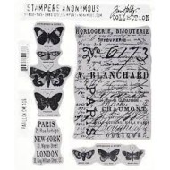 Sello de caucho de Tim Holtz CMS106