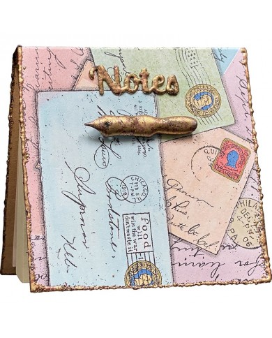 Sellos de goma Stampendous Cling Stamp Slim Vintage Post CSL05