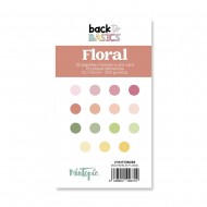 Pad papeles 15 x 7,5 cm Floral Back To Basics de Mintopía
