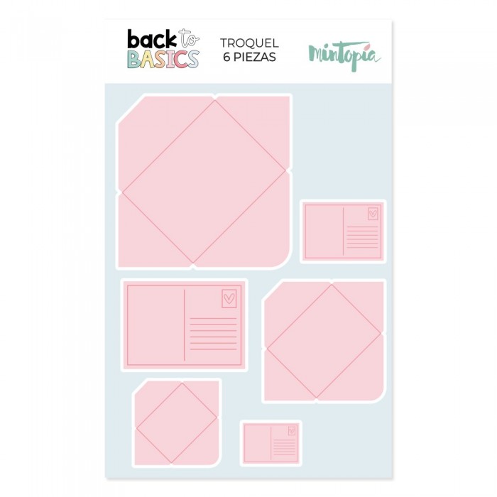 Troquel Mintopía Back to Basics mini sobres VVMT018122