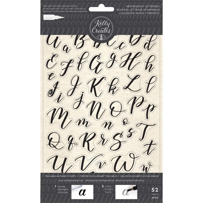 Sellos Kelly Creates Acrylic Traceable Stamps