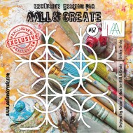 AALL and Create Stencil 15x15cmts -Nro67