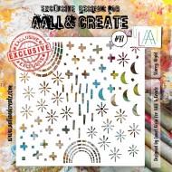 AALL and Create Stencil 15x15cmts -Nro97