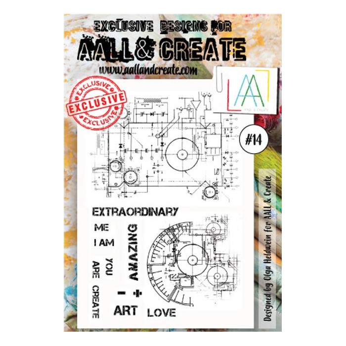 AALL and Create Stamp Set -Nro14