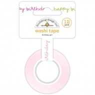 Washitape Decorative Paper Tape 15mm - Birthday Girl, Hey Cupcake