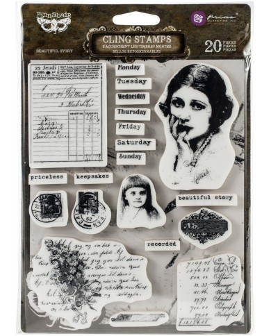 Sello Finnabair de goma Beautifl Story